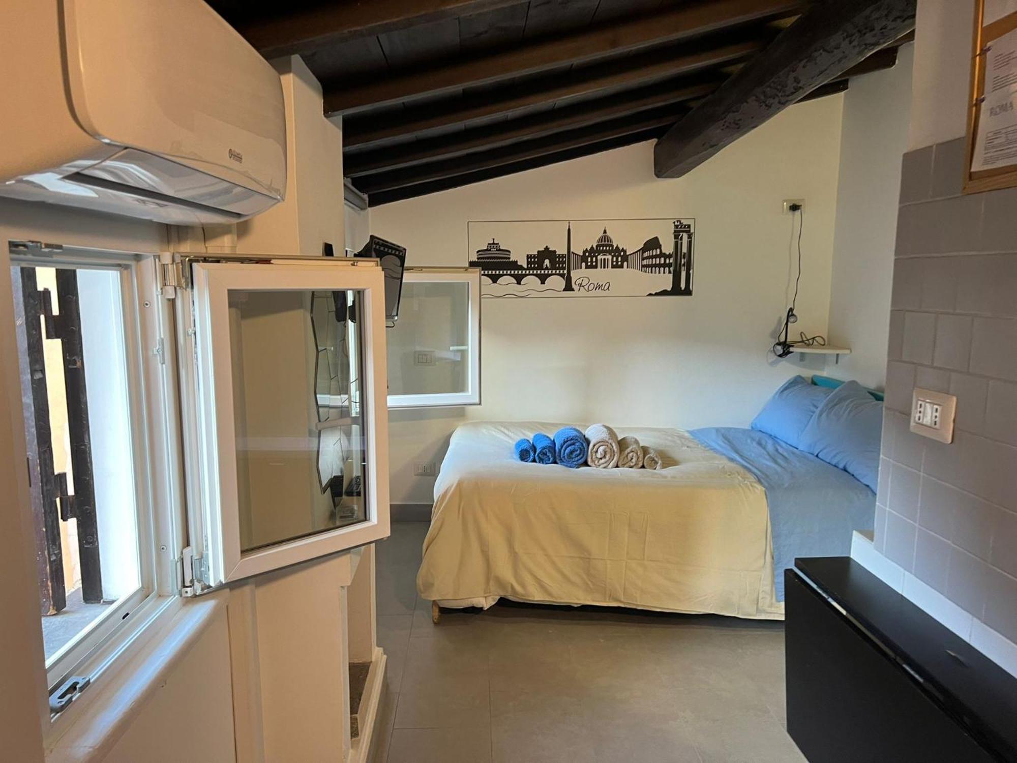 Monolocale Trastevere Locato Per Finalita Turistiche 罗马 外观 照片